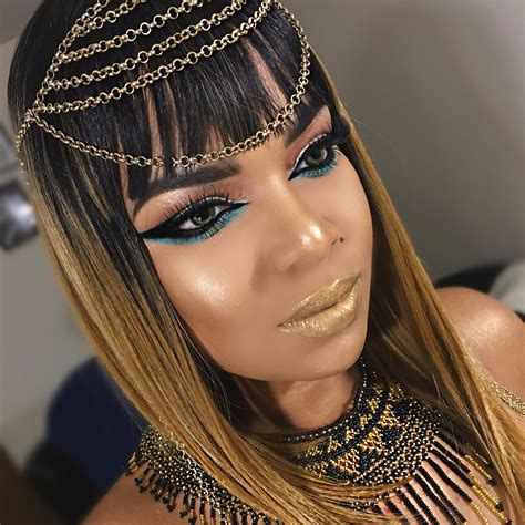 Cleopatra Makeup Acirc Uml Makeup By Me Acirc Uml In 2019 Cleopatra en 2020 | Maquillaje ...