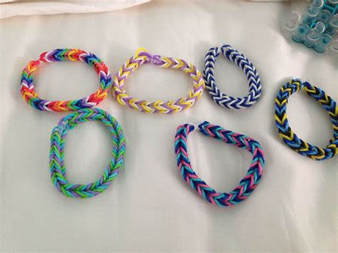 Fishtail rubber band bracelets | Emilys | Pinterest