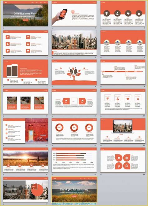 Modern Business Plan Powerpoint Template Free Of Brand New Business Plan Presentation Sample ...