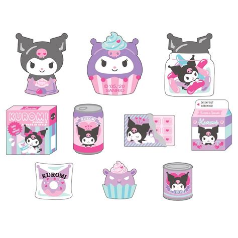 Milk Carton Kuromi Stickers Box - Kawaii Panda - Making Life Cuter