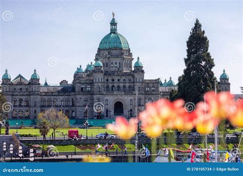 Legislative Assembly of British Columbia in the Capital City during a ...