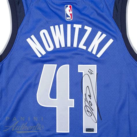 Dirk Nowitzki Signed Dallas Mavericks Nike Jersey (Panini COA) | Pristine Auction