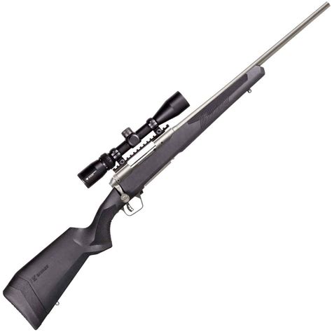 Savage Arms 110 Apex Storm XP With Vortex Crossfire II Scope Stainless Bolt Action Rifle - 270 ...