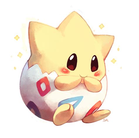 Commission: Togepi by salanchu on DeviantArt