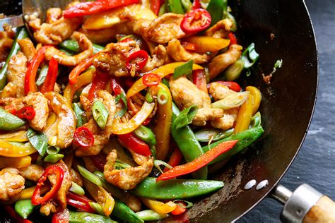 Spicy Chicken and Vegetable Stir Fry