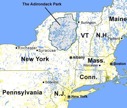 Where Are The Adirondacks Located In The Northeastern US?