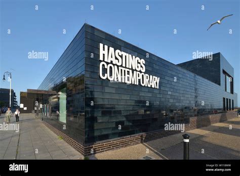 The Hastings Contemporary Art gallery, Old Town, Hastings, East Sussex ...