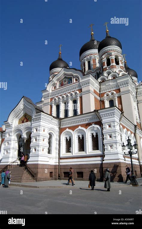 Alexander Nevsky Cathedral, Tallinn Estonia Stock Photo - Alamy