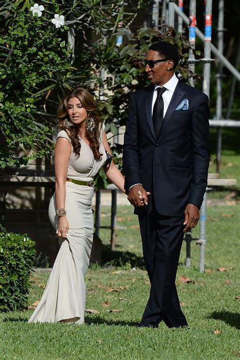 In April 2013, Scottie and Larsa Pippen attended Michael Jordan's ...