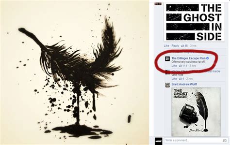 The Dillinger Escape Plan calls The Ghost Inside album cover a 'rip off' - Lambgoat