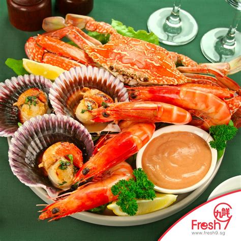 Seafood Trio Seafood Platter - fresh9