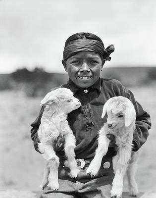 Native Americans Photograph - 1930s Smiling Native American Navajo by ...