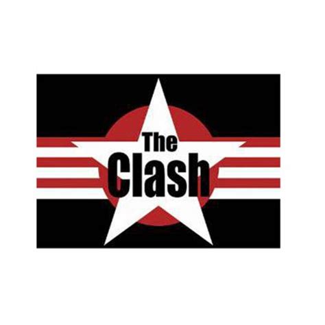 Postkarte - The Clash - Logo, 1,45