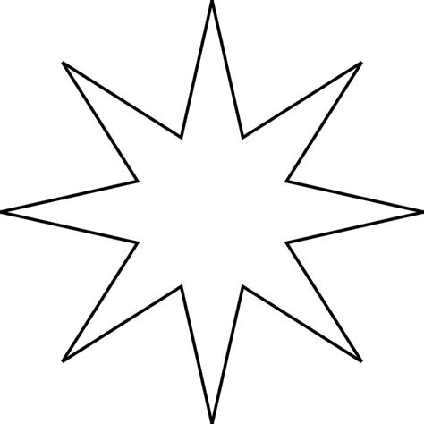 8 Pointed Star A10