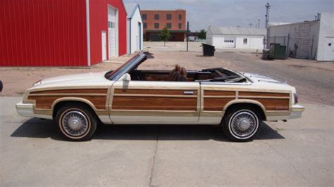 1984 Chrysler LeBaron woody convertible RARE FIND - Classic Chrysler ...