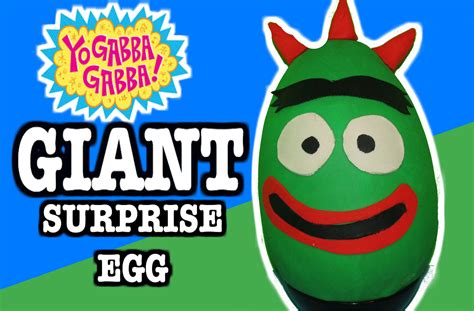 Biggest yo gabba gabba play doh surprise egg filled with yo gabba gabba surprise toys – Artofit