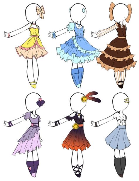 Pin on F anime outfits