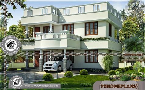 Front Elevation in Indian Homes 60+ Double Storey House Elevation Plans