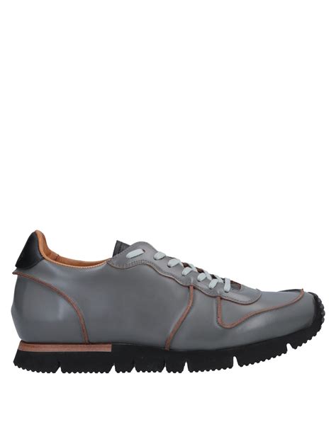 Buttero ® Sneakers In Grey | ModeSens | Sneakers, Sneakers grey, Leather