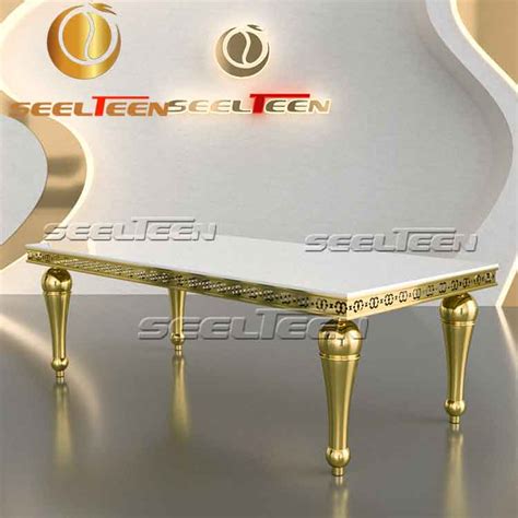 Modern dining table set 10 seater with chair set - Seelteen