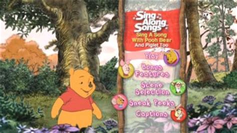 Sing a Song with Pooh Bear and Piglet Too: Sing Along Songs DVD Review