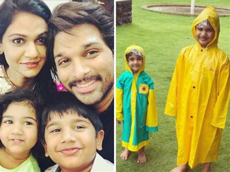 [PHOTO] Allu Arjun's kids Ayaan and Arha are monsoon-ready as they dress up wearing raincoats at ...