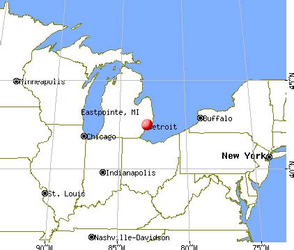 Eastpointe, Michigan (MI 48021, 48066) profile: population, maps, real estate, averages, homes ...