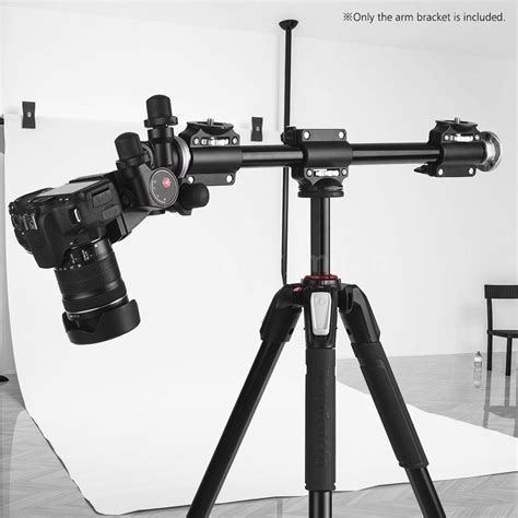 Adjustable Aluminiun Alloy Tripod Boom Horizontal Camera Mount Extension Arm with 3/8 Inch Screw ...