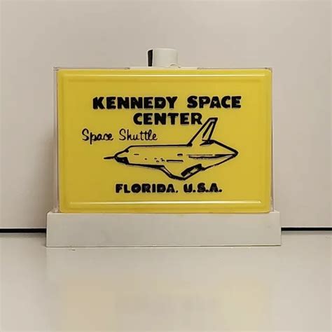 VINTAGE KENNEDY SPACE Center Space Shuttle Salt And Pepper Souvenir Florida USA $12.00 - PicClick