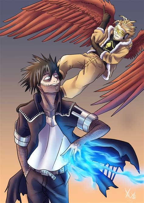 Xen Art - Dabi and Hawks - Boku No Hero Academia