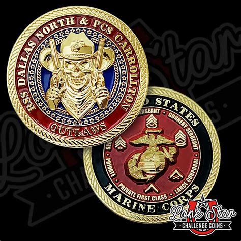 Custom Military Challenge Coins | Lone Star Challenge Coins