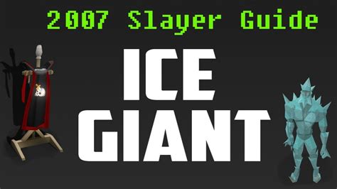 OSRS Ice Giants Slayer Task l Safe Spotting! - YouTube