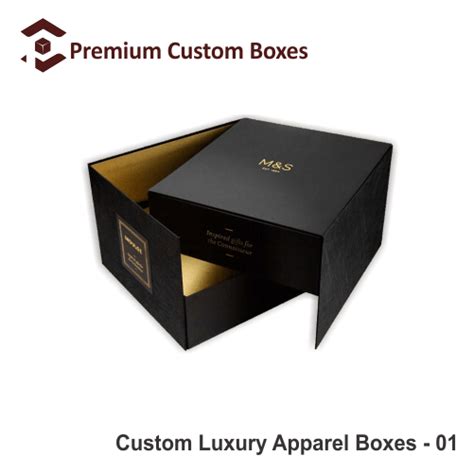 Custom Luxury Apparel Boxes | Luxury Clothing Boxes Wholesale