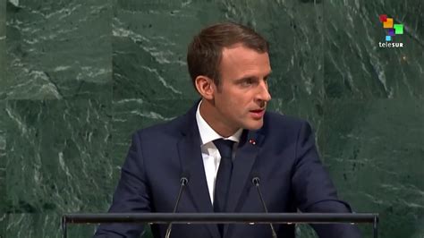 UN Speeches: French President Emmanuel Macron - YouTube