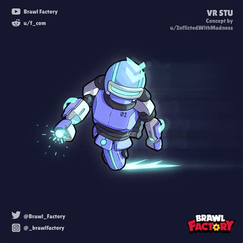 [SKIN CONCEPT] VR Stu, idea by u/InflictedWithMadness! Welcome to Brawl ...