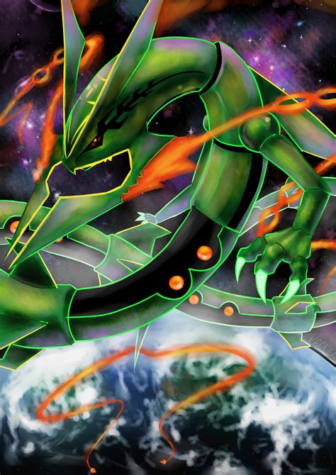 Mega Rayquaza by Kaolen on DeviantArt