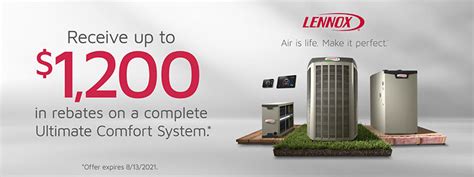 Lennox Rebate 2021 - Harris Heating and Air Conditioning