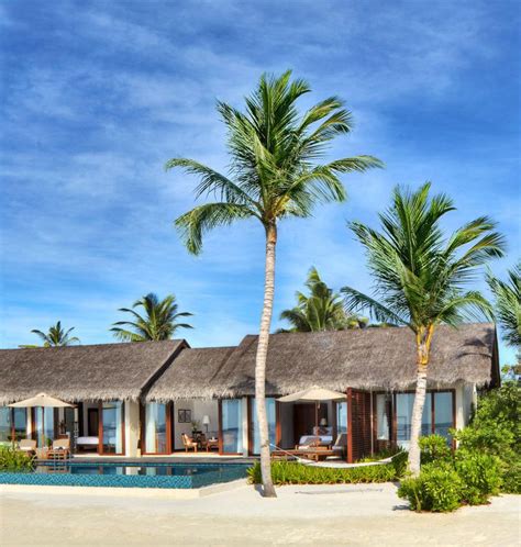 The Residence Maldives Falhumaafushi, Maldives Beachfront Elegant Exterior Luxury Modern ...