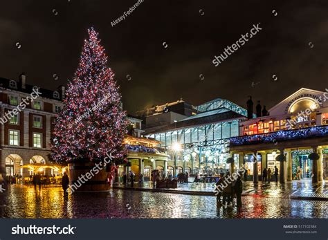 Christmas Lights 2016 Covent Garden London Stock Photo 517102384 ...