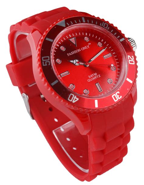 wholesale Unisex Red Watch