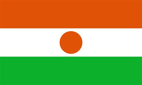 The official flag of the Niger