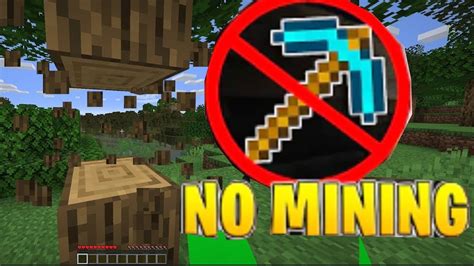 How to Beat Minecraft without Mining - YouTube