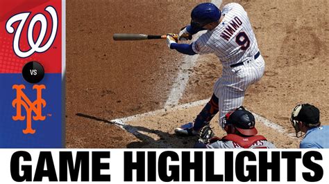 Nationals vs. Mets Game Highlights (8/12/21) | MLB Highlights - Win Big Sports