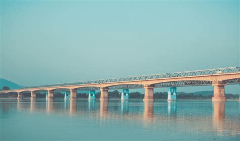 Free stock photo of assam, brahmaputra, bridge