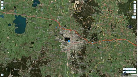 Ballarat Map - Australia