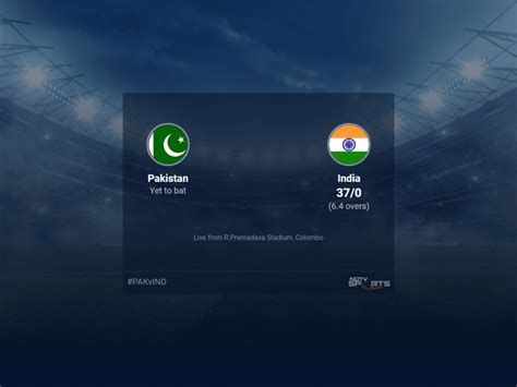 Pakistan vs India: Asia Cup 2023 Live Cricket Score, Live Score Of Today’s Match on NDTV Sports ...