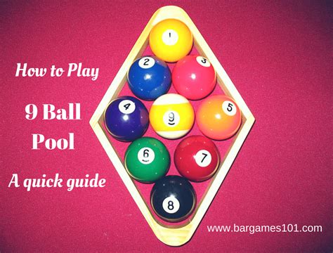 How to Play 9 Ball Pool: A Quick Guide | Bar Games 101