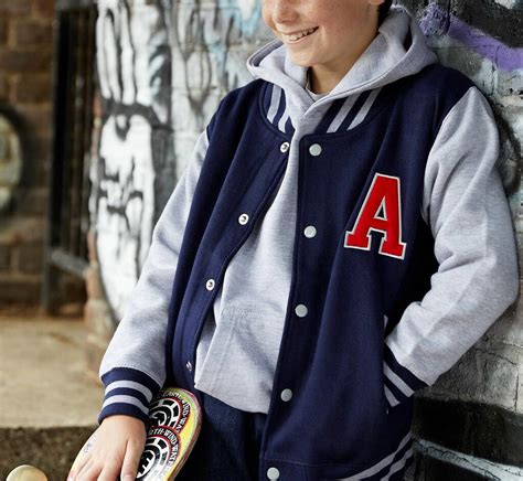 Personalised Embroidered Varsity Jacket By Malcolm & Gerald