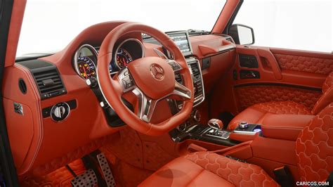 2015 BRABUS 850 6.0 Biturbo Widestar based on Mercedes-AMG G63 - Interior | HD Wallpaper #37