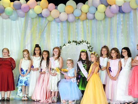 Four princesses crowned at Clinton County Fair | News, Sports, Jobs - The Express